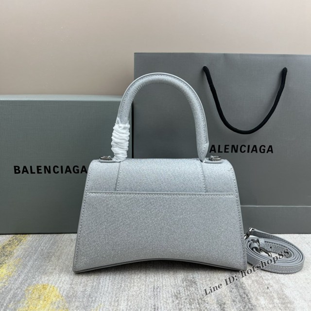 Balenciaga專櫃爆款新閃閃沙漏包 巴黎世家原單手提肩背包 8895閃金 fyj1250